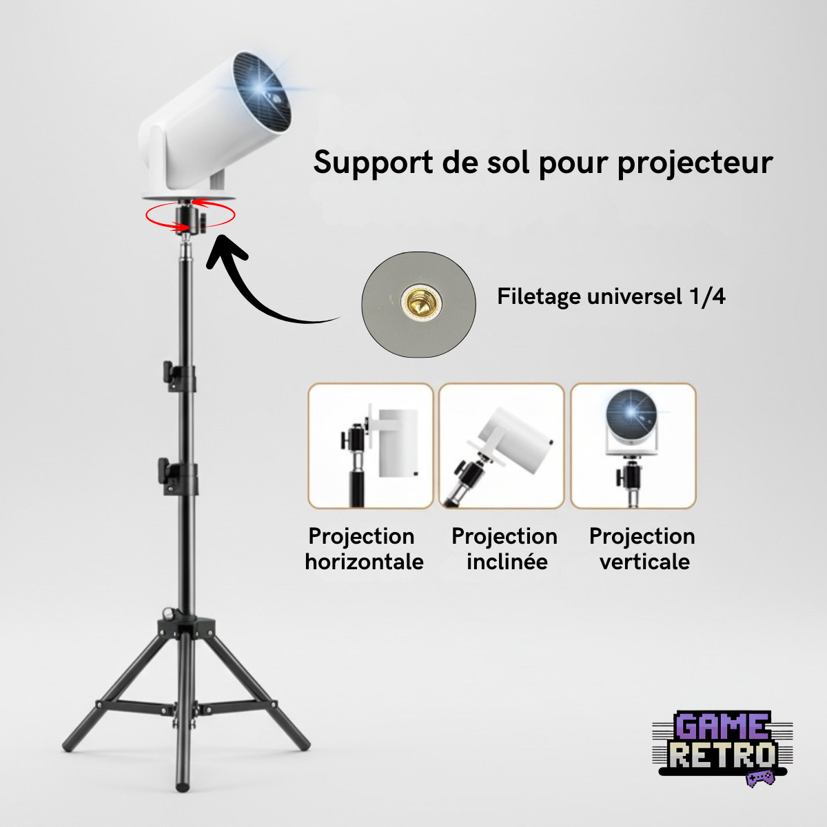 Support de projecteur Pro
